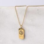 Κολιέ Louis Vuitton Gold από ανοξείδωτο ατσάλι